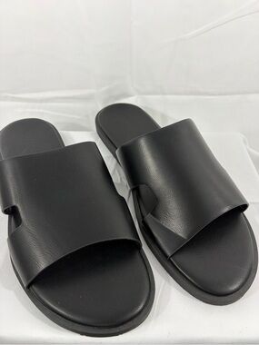 NWT Madden Men’s Size 13 Classic Black Slide Sandals Slip-On